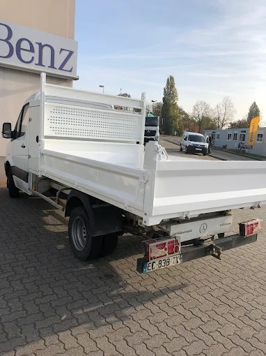 Benne Mercedes transformée